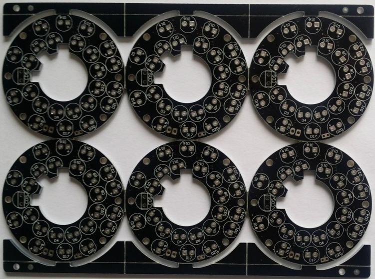 黑油灯圈线路板